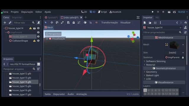 COMO CRIAR UM JOGO 3D NO GODOT ENGINE PELO CELULAR | CRIANDO O CENÁRIO #3 - Godot Tutorial 3D смотреть онлайн