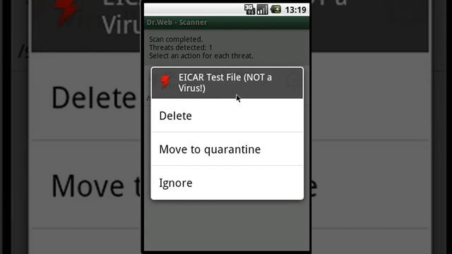 Dr Web® Anti virus for Android eng смотреть онлайн