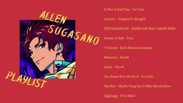 allen suzaku playlist | paradox live смотреть онлайн