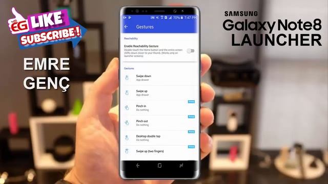 Galaxy Note8 Launcher APK Port for All Android Devices смотреть онлайн