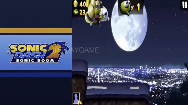 Sonic Dash 2 vs Zombie Tsunami | Android iPad iOS Gameplay || IP PLAYGAME I смотреть онлайн