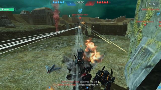 The Berserk Sinister Freezing Devastator! The Fenrir!... War Robots(Android) смотреть онлайн