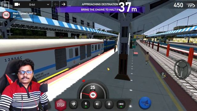 👌Visakhapatnam to Vijayawada WAG7 LHB Coaches Indian Train Simulator Mobile Game смотреть онлайн