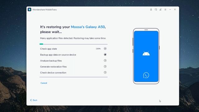 How to Transfer WhatsApp Data from Android to iPhone | Wondershare MobileTrans смотреть онлайн
