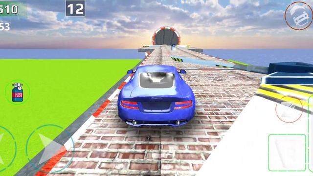 Stunt Extreme Car Simulator - Mega Ramp Car Racing Games - Android GamePlay #4 смотреть онлайн