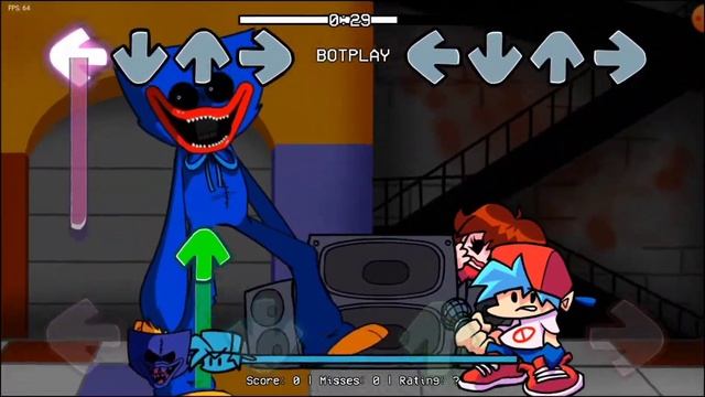 friday night funkin mod Huggy Wuggy Phase 1-3 android смотреть онлайн