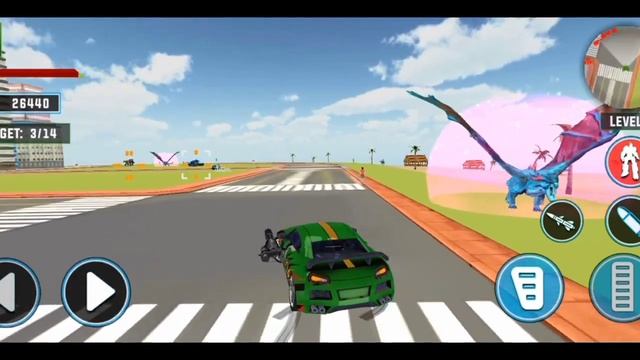 Transformers : Dinosaur Robot Car Driving Simulator Game | Android Gameplay смотреть онлайн