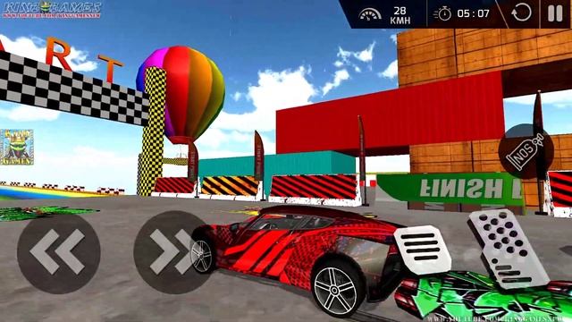Car Racing Mega Ramps Stunt 3D - Sport Car Impossible Tracks Driving - Android GamePlay смотреть онлайн