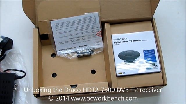 Unboxing the Draco HDT2-7300 DVB-T2 set top box Singapore Malaysia Johor Barhu смотреть онлайн