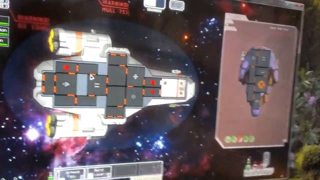 FTL Faster Than Light game on a 70" 1080P touch panel смотреть онлайн