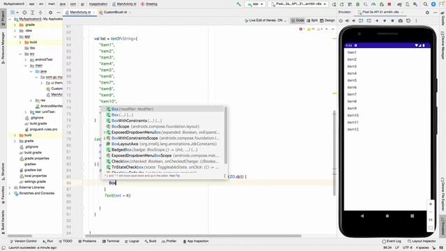 How to show items in ListView in jetpack compose using LazyRow and LazyColumn just like recyclerVie смотреть онлайн