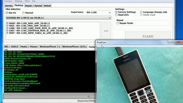 Nokia 150 RM-1190 Contact Service Successfully Repair Latest Flash File v50.00.11 by Best dongle смотреть онлайн