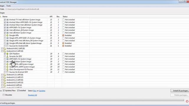 How to Update and Install Android SDK Manager смотреть онлайн