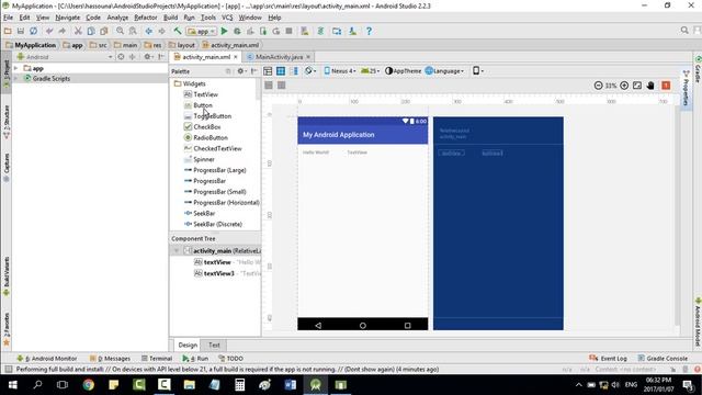 Android Studio Design Tools And Drag Drop #345 смотреть онлайн