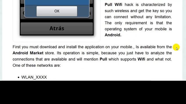 Pull Wifi: Get wifi key on Android смотреть онлайн