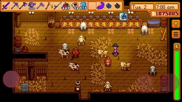 Stardew Valley Mobile (iOS/Android) Playthrough Ep 99: Year 2 Winter & Winter Seeds!!! смотреть онлайн