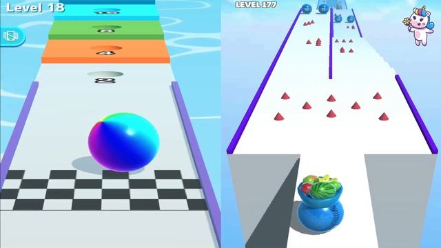 Ball Run 2048 | Ball Merge 2048 - All Level Gameplay Android,iOS - NEW APK UPDATE KIDS GAMING VIDEO смотреть онлайн