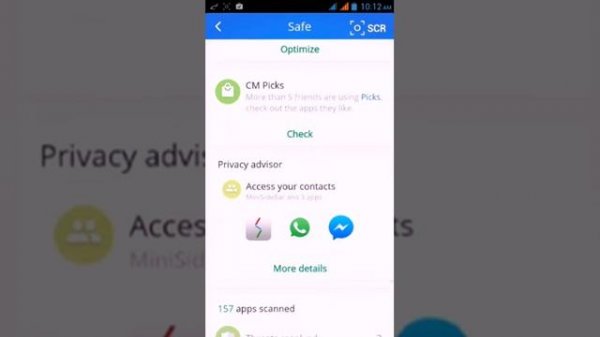 cm(clean master) android security