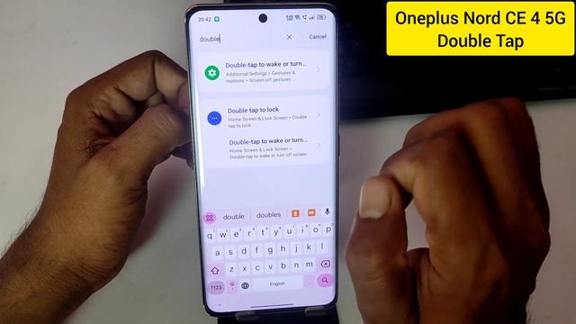 How to activate double tap screen on Oneplus Nord ce 4 5g/double tap screen on,double tap setting смотреть онлайн