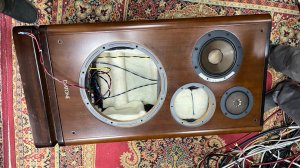 Акустика Diatone v5000 изнутри