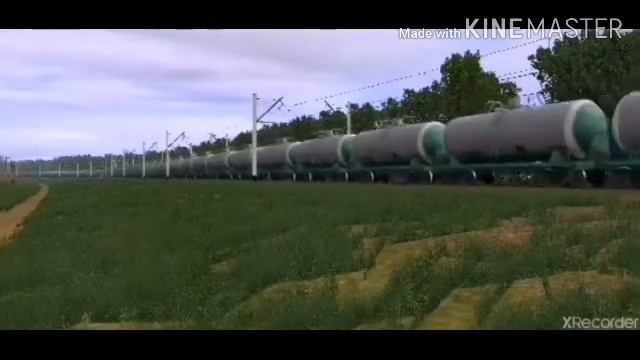 Trainz Android.ВЛ80 на перегоне Татищево-Курдюм смотреть онлайн