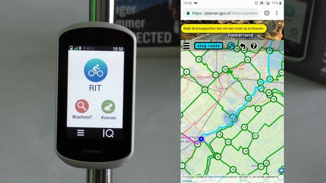 Knooppuntenroute plannen op je mobiel en fietsen met je GPS смотреть онлайн