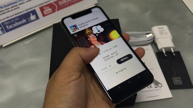 Unboxing Elephone A4 Notch screen 5.85inch Side fingerprint sensor Android 8.1 3GB 16GB Review смотреть онлайн