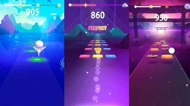 Magic Hop vs Hop Ball 3D vs Color Hop : Unity смотреть онлайн