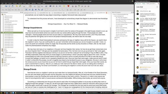 Book Release Part 1 - The technical programs used to write my book wholly on Linux смотреть онлайн