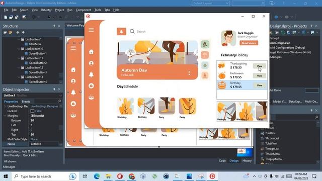 I Create Delphi FMX App by Imitating Design in Dribble смотреть онлайн