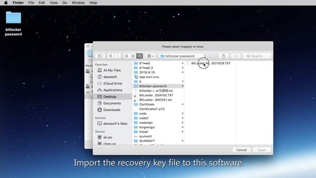 Fix error: ''The BitLocker disk you inserted was not readable by this Mac computer'' смотреть онлайн