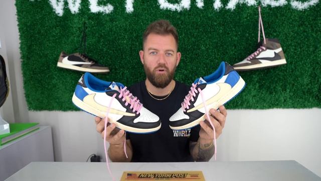 EVERY LACE SWAP For The Air Jordan 1 Travis Fragment Low & On Feet смотреть онлайн