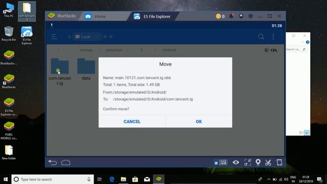 Pubg mobile game v0.10.0 Update offline install in pc bluestacks 4 use your mobile game data смотреть онлайн