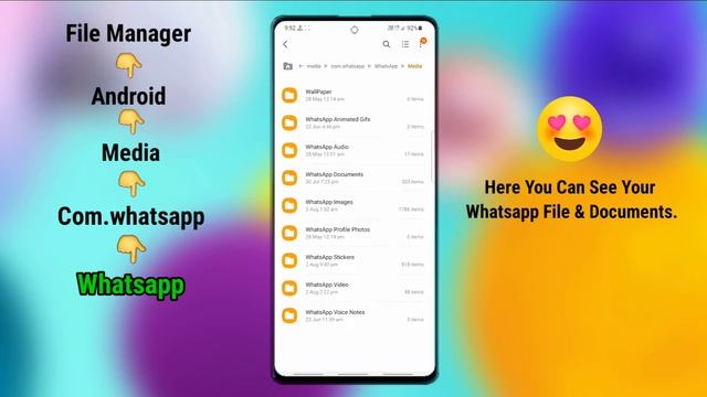 Whatsapp Folder Not Showing In File Manager||Android 11🔥 смотреть онлайн