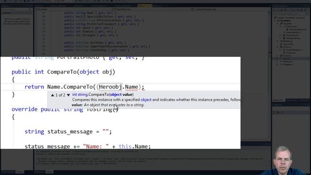 C# avatar maker app 15 sort a list of objects tutorial смотреть онлайн