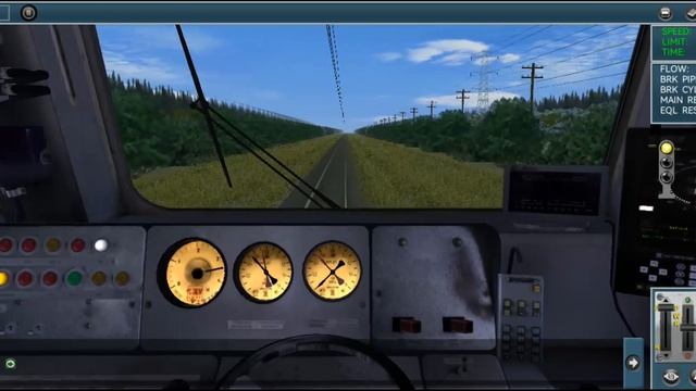 trainz simulator 12 Android на ЭД4М-0031 Со станции Вдол до Петров смотреть онлайн