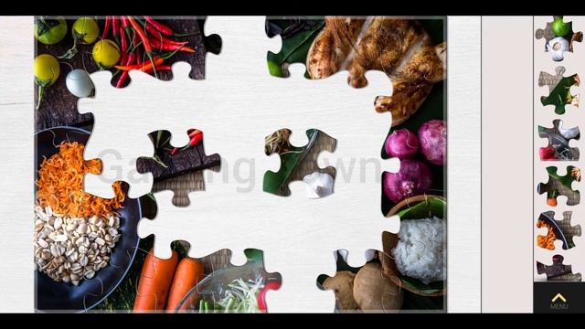 Magic Puzzles. Thai Papaya Salad 🥗 My Gaming Town. смотреть онлайн