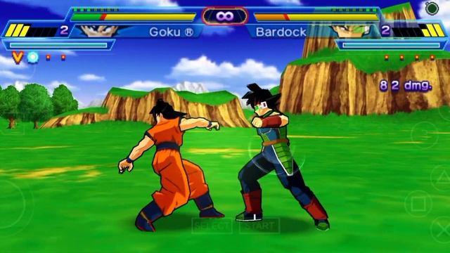 Goku vs Bardock | Dragon Ball Z : Shin Budokai - Another Road Best Epic Fight смотреть онлайн