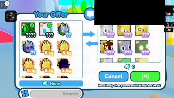 Trade scam pet simulator X! [All Executor] for Android!