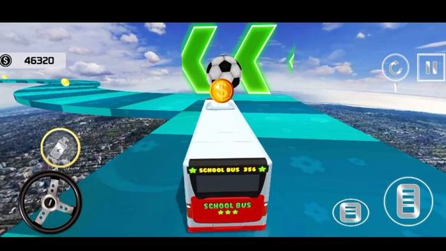 Impossible Bus Stunt Jumping Game - New Best Stunt Game 2021 - Android Gameplay смотреть онлайн