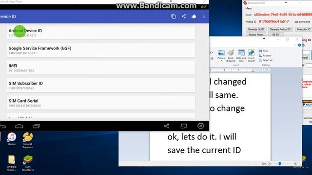 How to change Bluestacks Android_ID, IMEI, GSF and other things смотреть онлайн