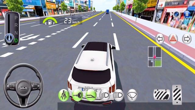 Gas Station Funny 3D Driving Class White Color Driving Car Games Android Gameplay 33 смотреть онлайн
