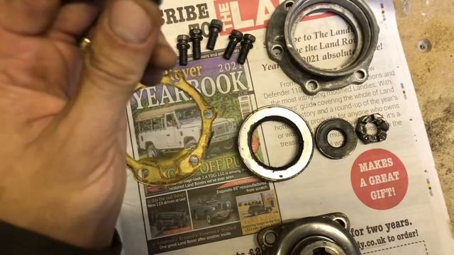 Series 2A Land Rover - Diff Pinion Seals смотреть онлайн