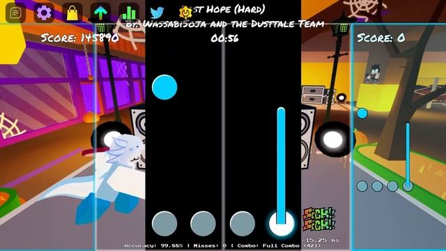 (Mobile) VS DustTale: Last Hope (Hard) FC 99.93% смотреть онлайн