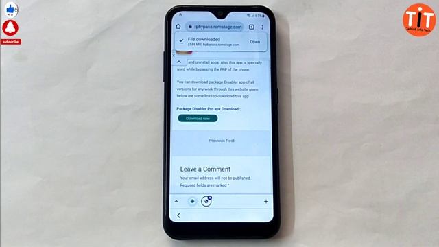 Samsung M01/A01 frp bypass without pc. Android 12.||@TadrishinfoTech|| смотреть онлайн