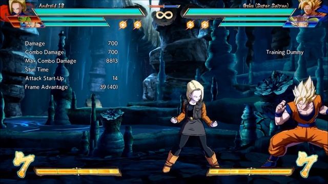 DBFZ How to do The Cyberpussy link with android 18 смотреть онлайн