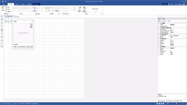 Winforms Dashboards: Creating Dashboard with Image [Shot on v2018] смотреть онлайн