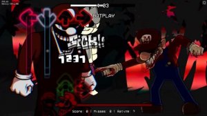 FNF V.S Mario's Madness Gang Sings Triple Trouble FULL HORROR MOD [PlCo]