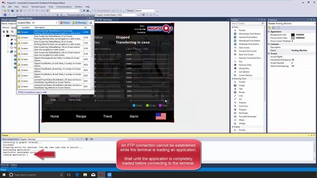 PanelView™ 800 Graphic Terminal - File Transfer Protocol (FTP) смотреть онлайн