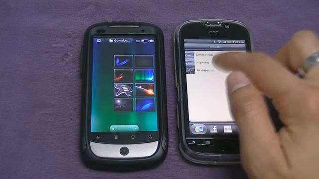 Android 2.3 Gingerbread VS HTC SenseUI 2.1 - Part 1 of 2 смотреть онлайн